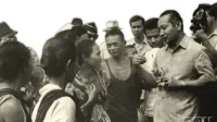 Soeharto di Riau (Foto: Arsip RI)